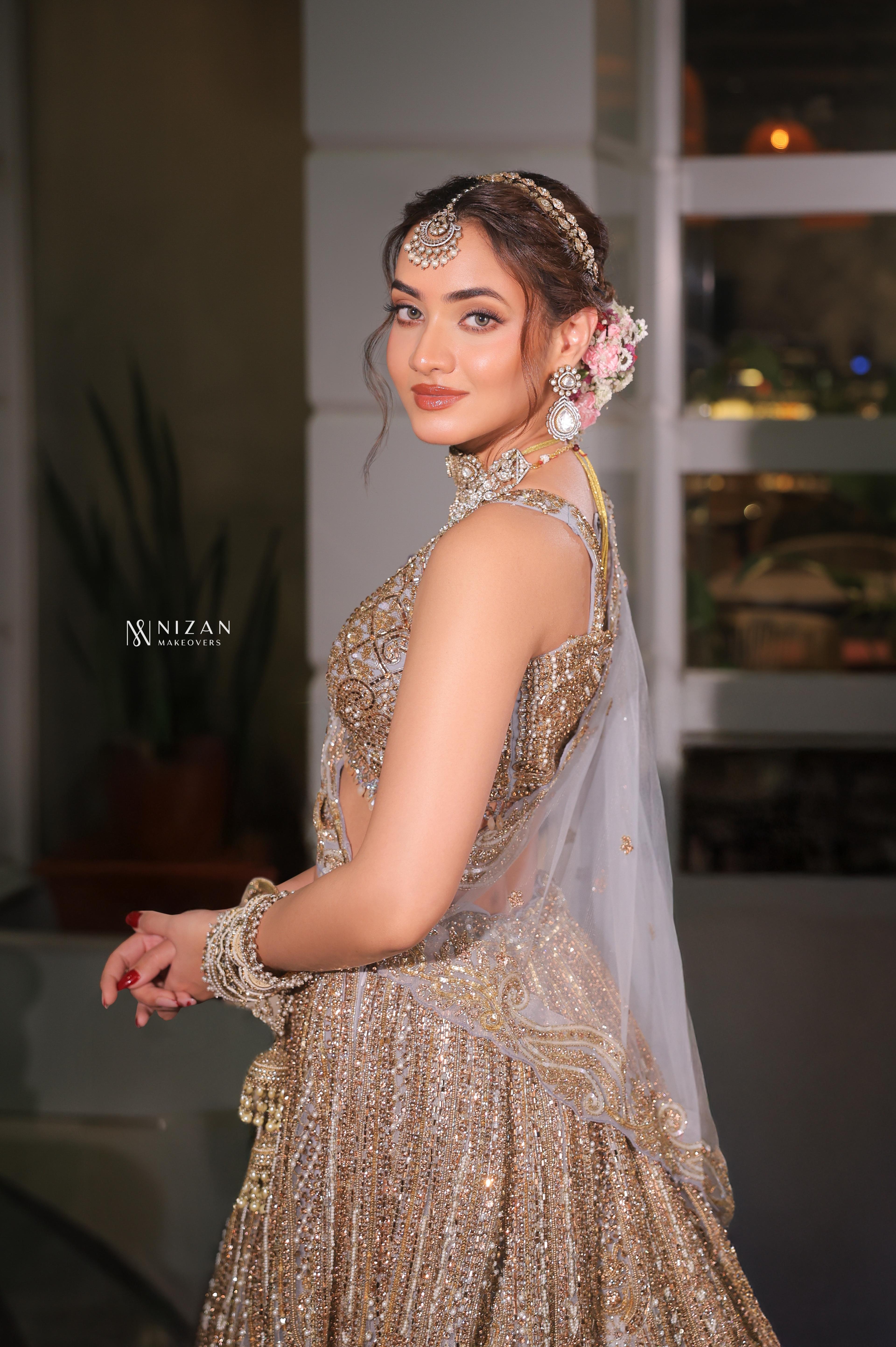 Dewy Soft Glam Engagement Makeup